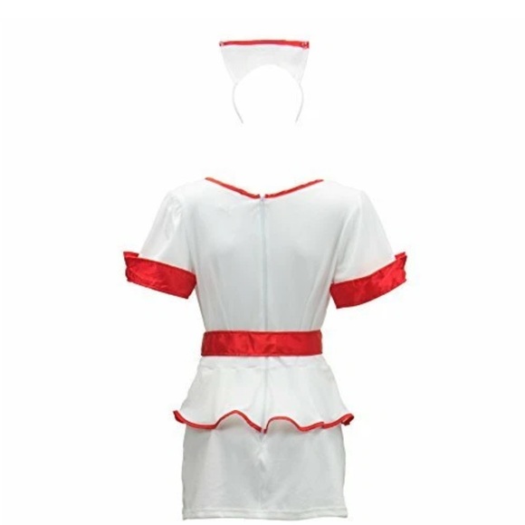 Boo Inc. Naughty Nurse Role Play Women's Halloween Dress Costume Sz Large - Picture 2 of 10